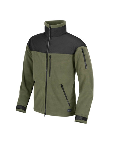 Куртка Helikon-Tex Classic Army - Fleece, Olive green/Black (BL-CAF-FL-16)