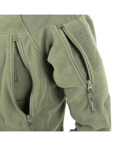 Куртка Helikon-Tex STRATUS - Heavy Fleece, Olive green (BL-STC-HF-02)