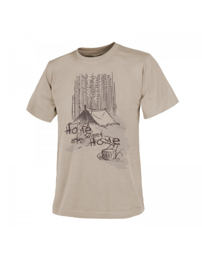 Футболка Helikon-Tex HOME SWEET HOME, Khaki (TS-HSH-CO-13)