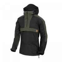 Анорак Helikon-Tex WOODSMAN, Black/Taiga green