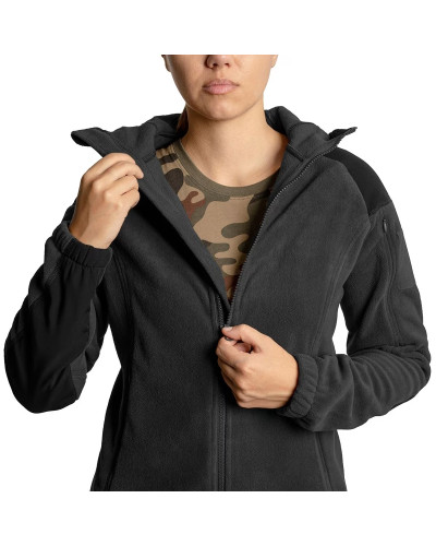 Куртка женская Helikon-Tex CUMULUS - Heavy Fleece, Black (BL-CBW-HF-01)