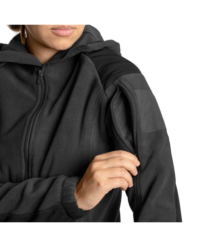 Куртка женская Helikon-Tex CUMULUS - Heavy Fleece, Black (BL-CBW-HF-01)