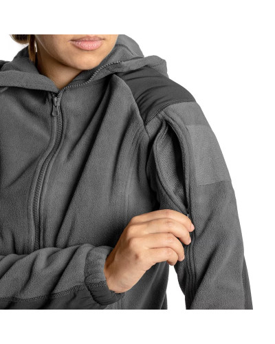 Куртка женская Helikon-Tex CUMULUS - Heavy Fleece, Shadow grey (BL-CBW-HF-35)
