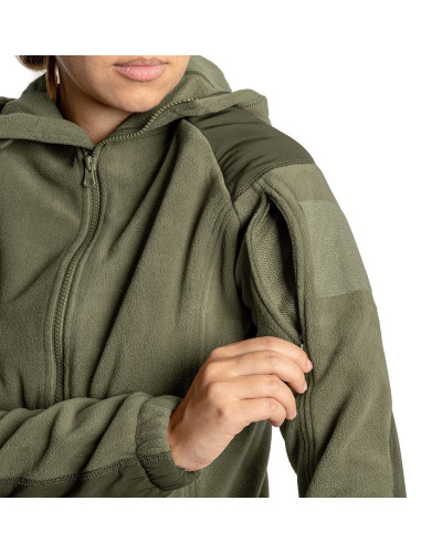 Куртка женская Helikon-Tex CUMULUS - Heavy Fleece, Taiga green (BL-CBW-HF-09)