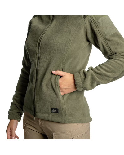 Куртка женская Helikon-Tex CUMULUS - Heavy Fleece, Taiga green (BL-CBW-HF-09)