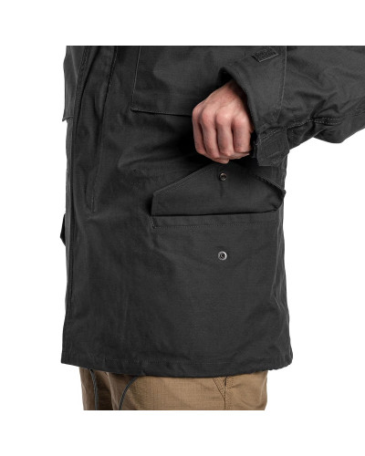 Куртка Helikon-Tex M65 - NyCo Sateen, Black (KU-M65-NY-01)