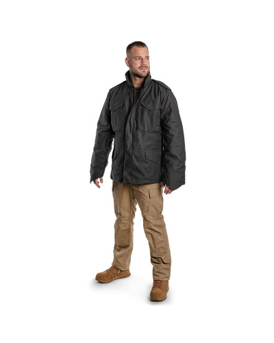 Куртка Helikon-Tex M65 - NyCo Sateen, Black (KU-M65-NY-01)