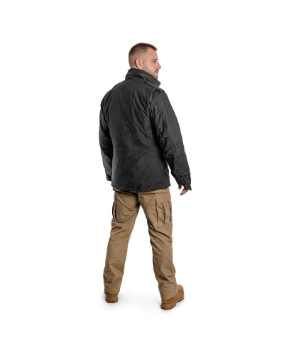 Куртка Helikon-Tex M65 - NyCo Sateen, Black (KU-M65-NY-01)