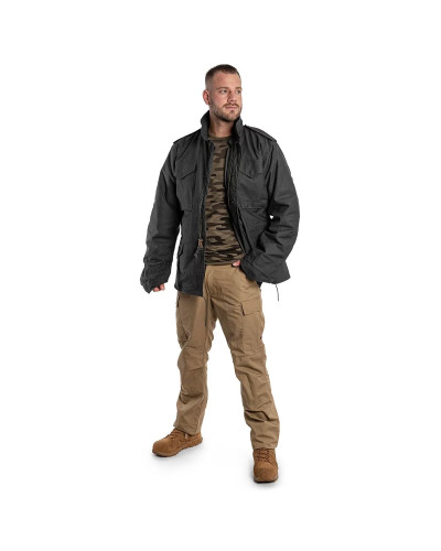 Куртка Helikon-Tex M65 - NyCo Sateen, Black (KU-M65-NY-01)