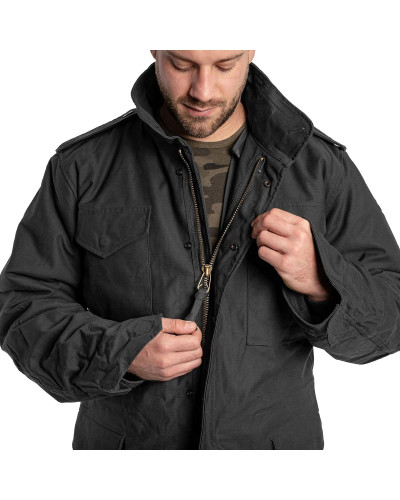 Куртка Helikon-Tex M65 - NyCo Sateen, Black (KU-M65-NY-01)