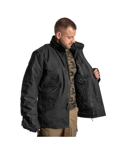 Куртка Helikon-Tex M65 - NyCo Sateen, Black (KU-M65-NY-01)