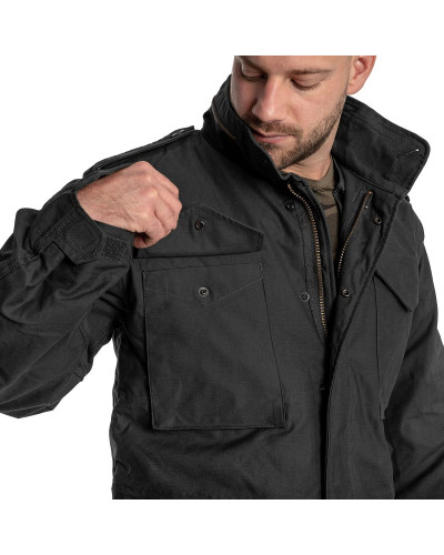 Куртка Helikon-Tex M65 - NyCo Sateen, Black (KU-M65-NY-01)