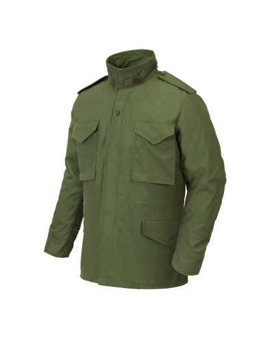 Куртка Helikon-Tex M65 - NyCo Sateen, Olive green (KU-M65-NY-02)