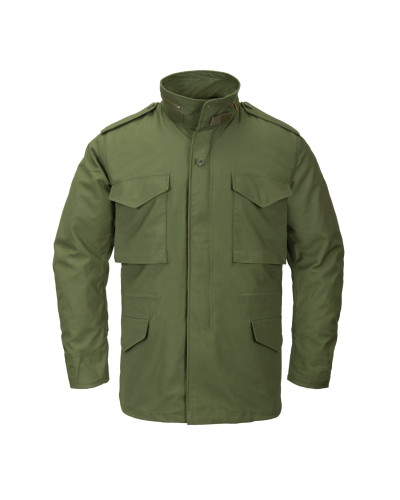 Куртка Helikon-Tex M65 - NyCo Sateen, Olive green (KU-M65-NY-02)