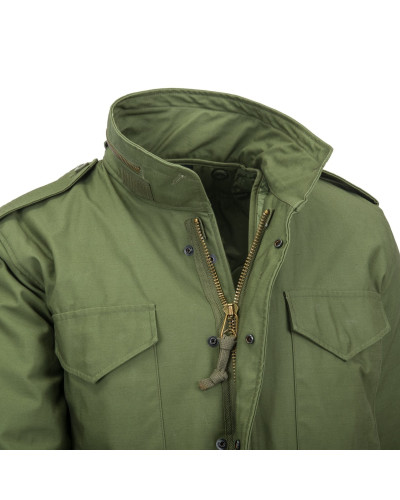 Куртка Helikon-Tex M65 - NyCo Sateen, Olive green (KU-M65-NY-02)