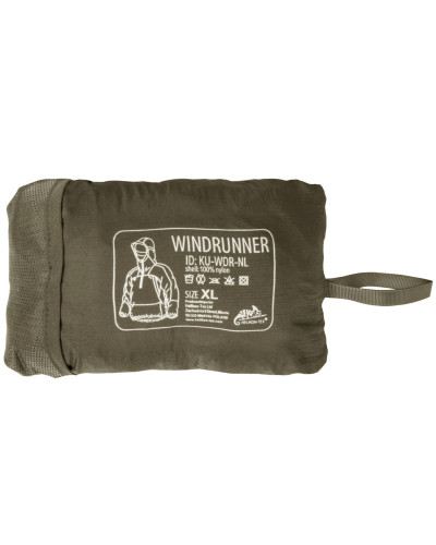 Куртка Helikon-Tex WINDRUNNER - WindPack Nylon, Taiga green (KU-WDR-NL-09)