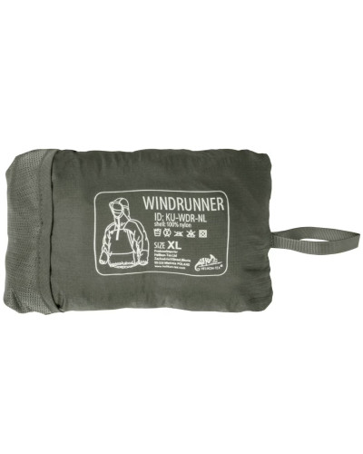 Куртка Helikon-Tex WINDRUNNER - WindPack Nylon, Alpha green (KU-WDR-NL-36)
