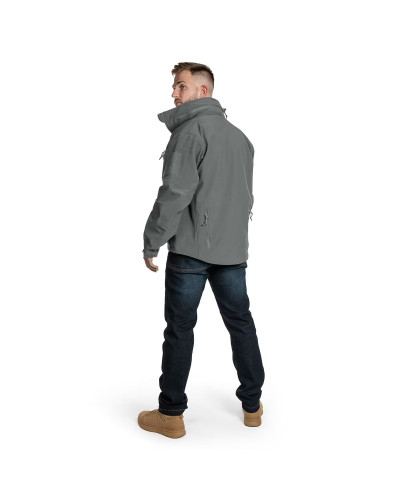 Куртка Helikon-Tex GUNFIGHTER - Shark Skin Windblocker, Foliage green (KU-GUN-FM-21)