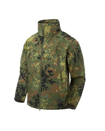 Куртка Helikon-Tex GUNFIGHTER - Shark Skin Windblocker, Flecktarn (KU-GUN-FM-23)