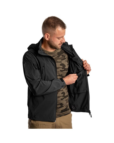 Куртка Helikon-Tex TROOPER - StormStretch, Black (KU-TRP-NL-01)