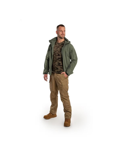 Куртка Helikon-Tex TROOPER - StormStretch, Olive green (KU-TRP-NL-02)