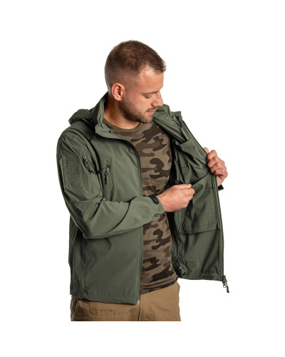 Куртка Helikon-Tex TROOPER - StormStretch, Olive green (KU-TRP-NL-02)