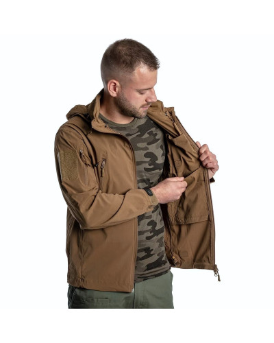 Куртка Helikon-Tex TROOPER - StormStretch, Mud brown (KU-TRP-NL-60)