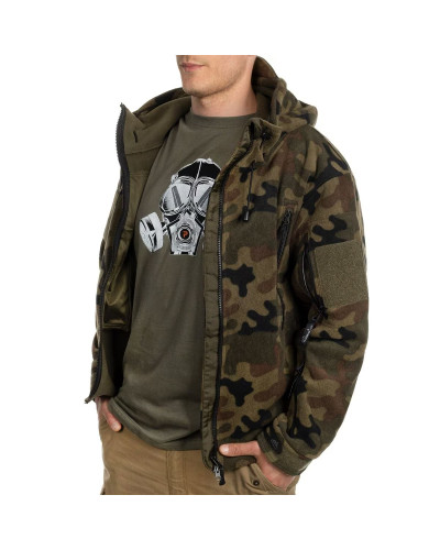 Куртка Helikon-Tex PATRIOT - Double Fleece, PL Woodland (BL-PAT-HF-04)