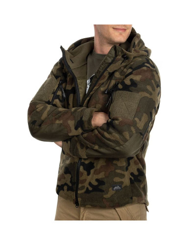Куртка Helikon-Tex PATRIOT - Double Fleece, PL Woodland (BL-PAT-HF-04)