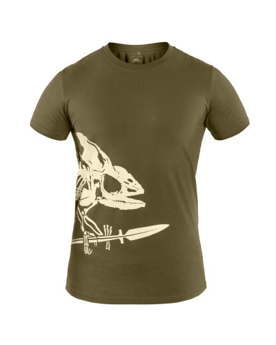 Футболка Helikon-Tex FULL BODY SKELETON - Cotton, Olive green (TS-FBS-CO-02)