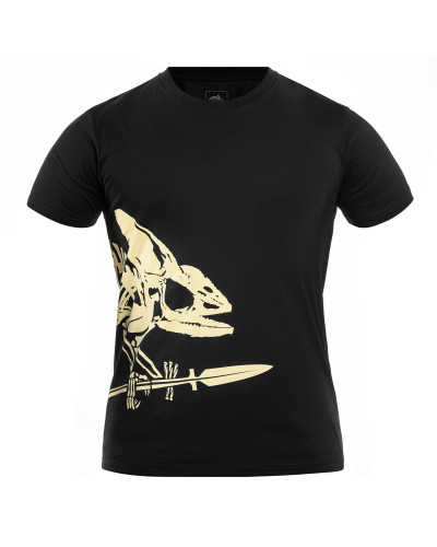 Футболка Helikon-Tex FULL BODY SKELETON - Cotton, Black (TS-FBS-CO-01)