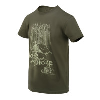 Футболка Helikon-Tex HOME SWEET HOME, Taiga green