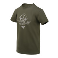 Футболка Helikon-Tex OUTBACK LIFE, Taiga green