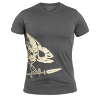 Футболка Helikon-Tex FULL BODY SKELETON - Cotton, Shadow grey