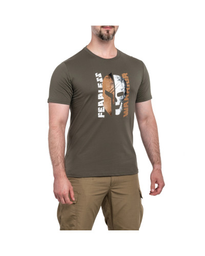 Футболка Pentagon Ageron FEARLESS WARRIOR, Olive Green (PTG3221-02)