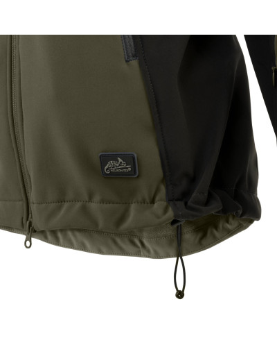 Куртка Helikon-Tex GUNFIGHTER - Shark Skin Windblocker жіноча, Taiga Green/Black (KU-GUW-FM-0901A)