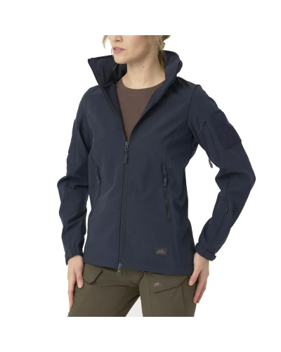 Куртка Helikon-Tex GUNFIGHTER - Shark Skin Windblocker жіноча, Navy Blue (KU-GUW-FM-37)