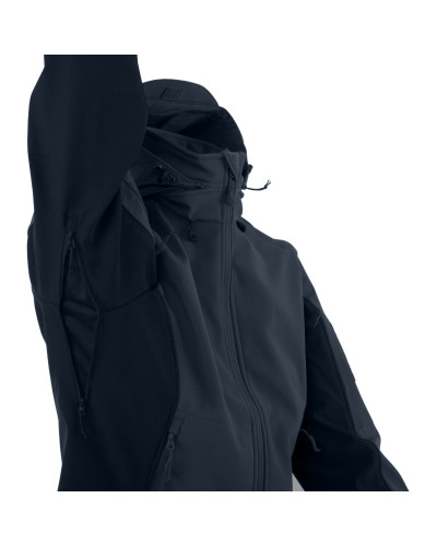 Куртка Helikon-Tex GUNFIGHTER - Shark Skin Windblocker жіноча, Navy Blue (KU-GUW-FM-37)