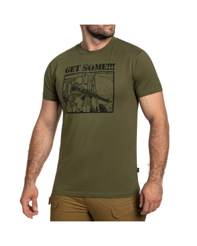 Футболка Helikon-Tex Get some!, Olive green (TS-GTS-CO-02)
