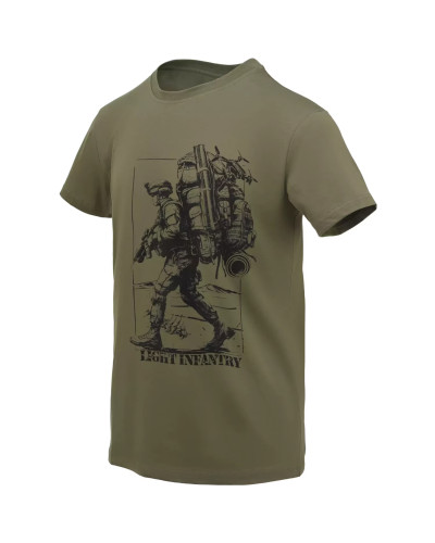 Футболка Helikon-Tex Light infantry, Olive green (TS-LIF-CO-02)