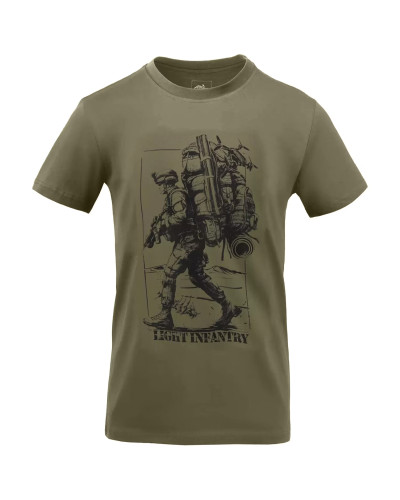 Футболка Helikon-Tex Light infantry, Olive green (TS-LIF-CO-02)