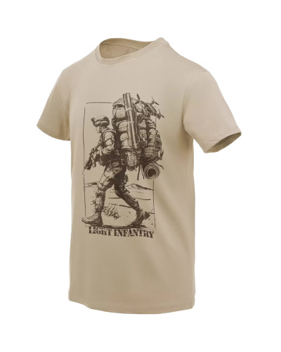 Футболка Helikon-Tex Light infantry, Khaki (TS-LIF-CO-13)