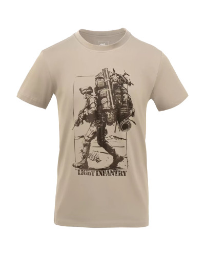 Футболка Helikon-Tex Light infantry, Khaki (TS-LIF-CO-13)