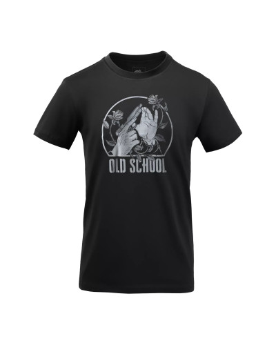 Футболка Helikon-Tex Old school, Black (TS-OLS-CO-01)