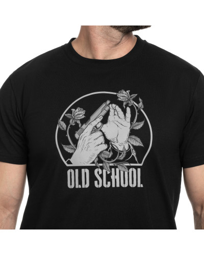 Футболка Helikon-Tex Old school, Black (TS-OLS-CO-01)