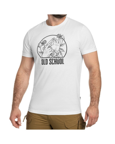 Футболка Helikon-Tex Old school, White (TS-OLS-CO-20)