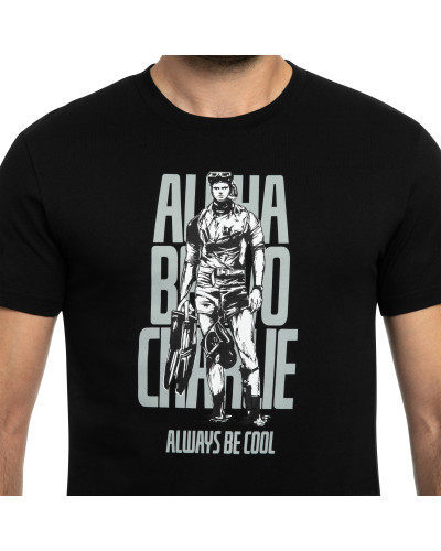 Футболка Helikon-Tex ABC Alfa Bravo Charlie, Black (TS-ABH-CO-01)