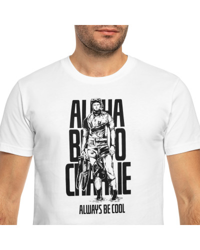 Футболка Helikon-Tex ABC Alfa Bravo Charlie, White (TS-ABH-CO-20)