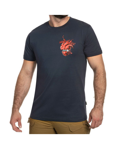 Футболка Helikon-Tex Problem solved!, Navy blue (TS-PSD-CO-37)