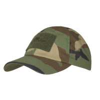 Бейсболка Helikon-Tex BBC - PolyCotton Ripstop, US Woodland